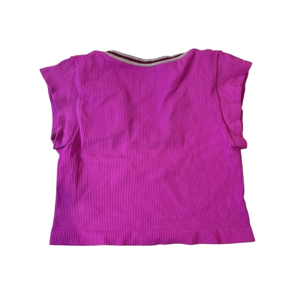 Urban Outfitters Hot Pink Go For Gold Top barbie summer feminine spring party - Picture 2 of 7